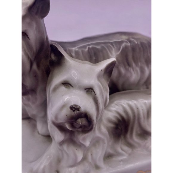 Scotty Dog and Puppies, Made in Japan, porcelain. Gorgeous! - Picture 9 of 11